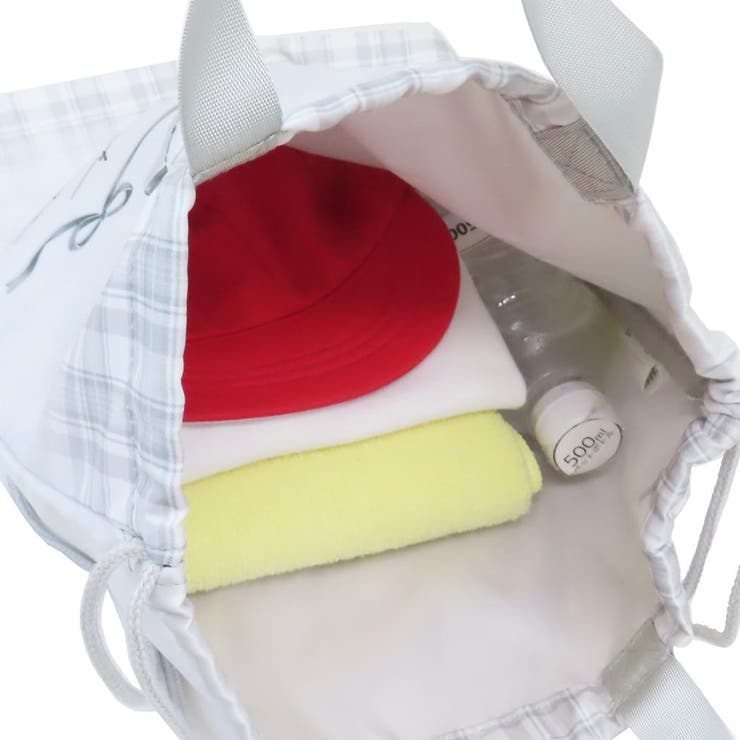 ナップサック 体操服バッグ チェックとえなが | cinemacollection【KIDS】 | 詳細画像3 