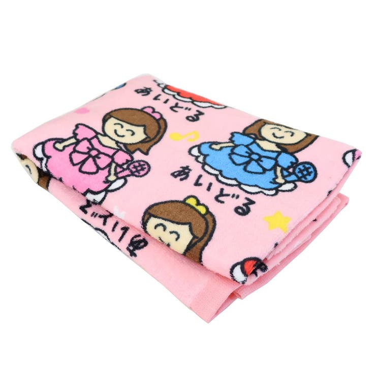 おえかきさん フェイスタオル プリントロングタオル | cinemacollection | 詳細画像3 