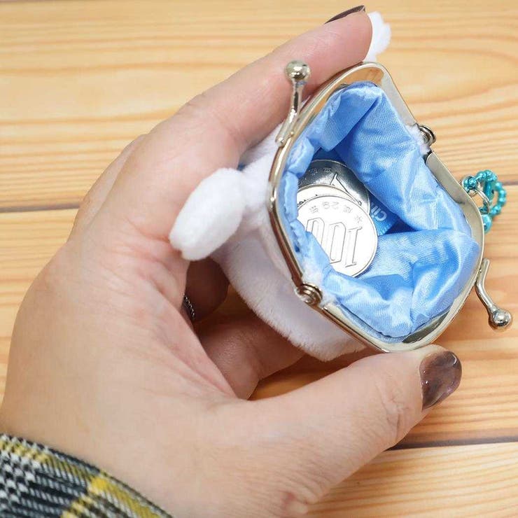 シナモロール 小銭入れ プチがま口 サンリオ 小物入れ キャラクター グッズ  | cinemacollection | 詳細画像3 