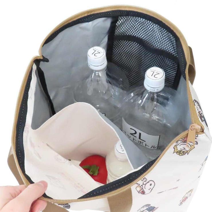 スヌーピー ショッピングバッグ Wスペース保冷サポートエコバッグ | cinemacollection | 詳細画像3 