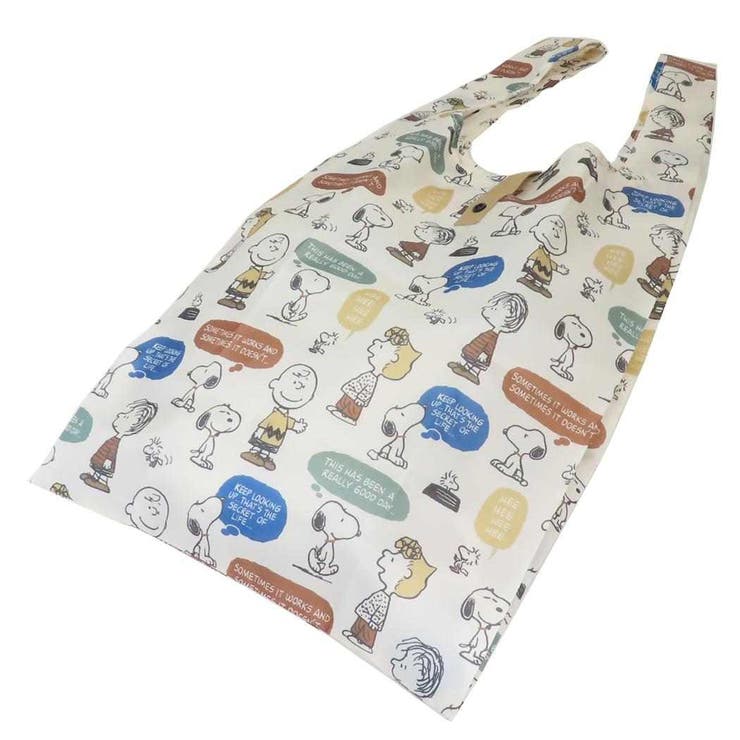 スヌーピー ショッピングバッグ フック付きエコバッグ | cinemacollection | 詳細画像2 