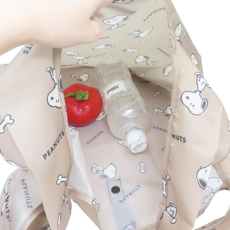 スヌーピー ショッピングバッグ フック付きエコバッグ | cinemacollection | 詳細画像3 