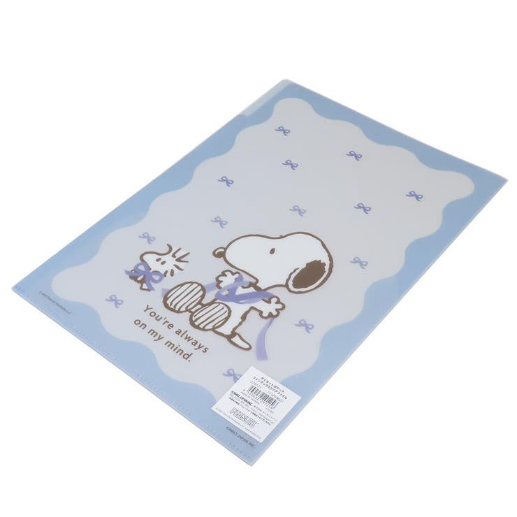 スヌーピー ポケットファイル ダイカットポケット3インデックスクリアファイル | cinemacollection | 詳細画像2 