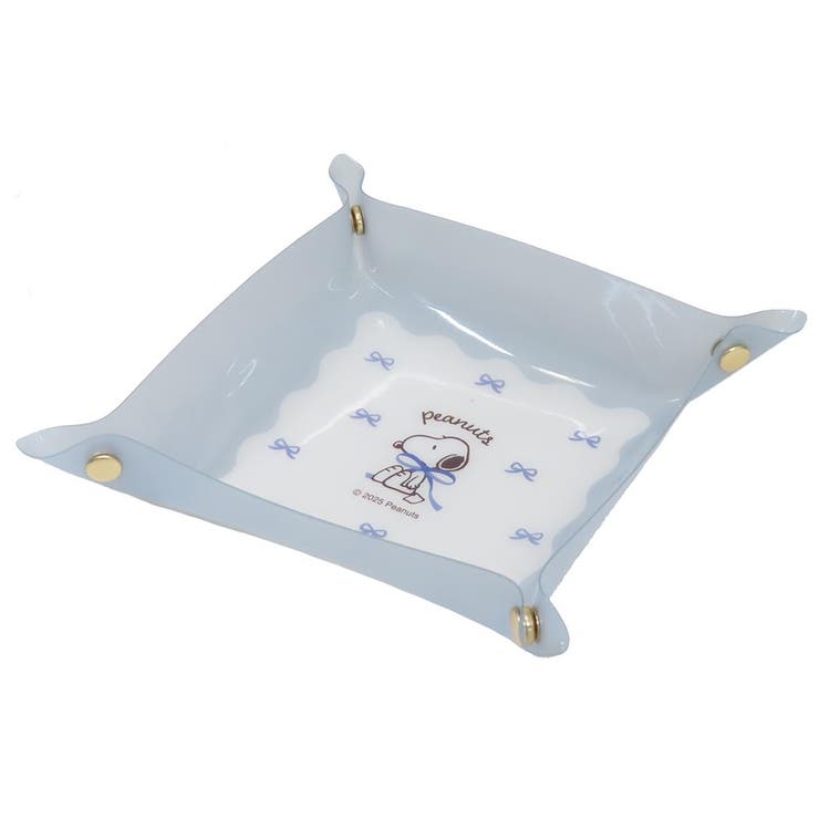 スヌーピー 卓上収納 折りたためるクリアトレー | cinemacollection | 詳細画像2 