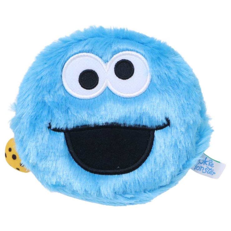 セサミストリート コスメポーチ ぬいぐるみフェイスポーチ | cinemacollection | 詳細画像1 
