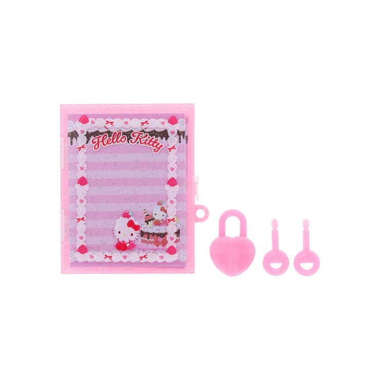 ハローキティ メモ帳 鍵付きケース＆メモセット | cinemacollection | 詳細画像2 