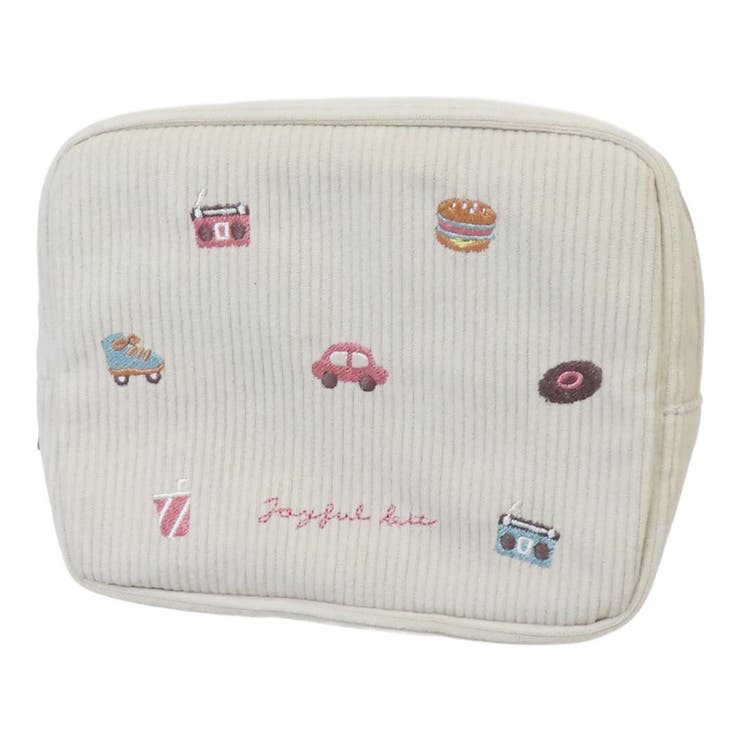 コスメポーチ スクエアポーチ ジョイフルビット | cinemacollection | 詳細画像1 