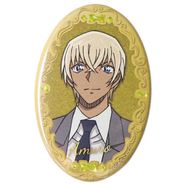 名探偵コナン 缶バッジ オーバルカンバッジ | cinemacollection | 詳細画像1 