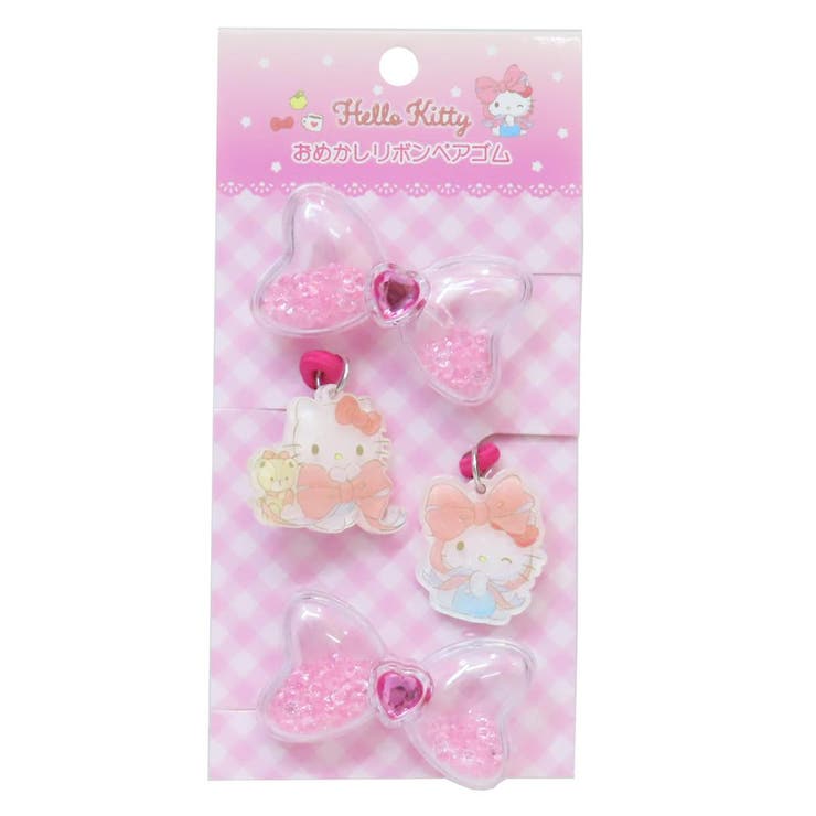 ハローキティ ヘアアクセ おめかしリボンヘアゴム | cinemacollection【KIDS】 | 詳細画像1 