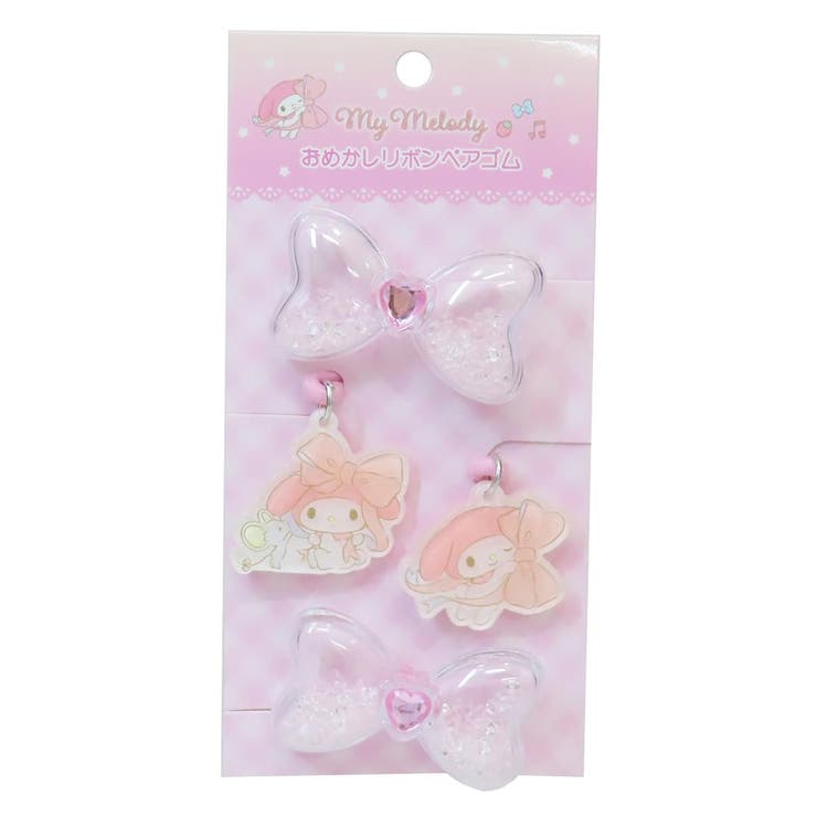 マイメロディ ヘアアクセ おめかしリボンヘアゴム | cinemacollection【KIDS】 | 詳細画像1 