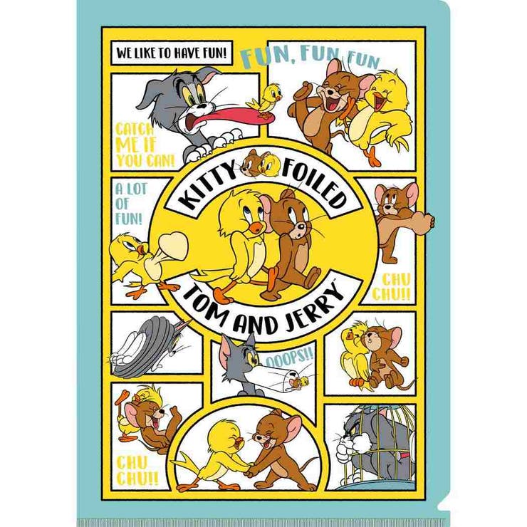 トムとジェリー A4クリアファイル マットファイル3枚セット | cinemacollection | 詳細画像2 