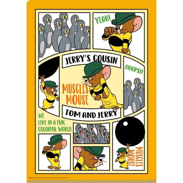 トムとジェリー A4クリアファイル マットファイル3枚セット | cinemacollection | 詳細画像3 