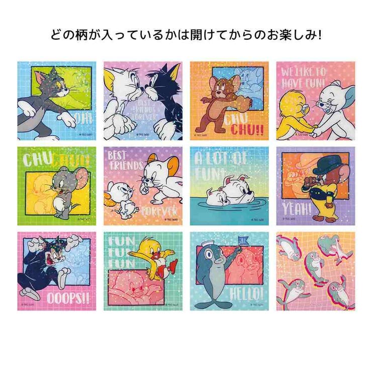 トムとジェリー コレクション雑貨 miniスクエアカードコレクション | cinemacollection | 詳細画像1 