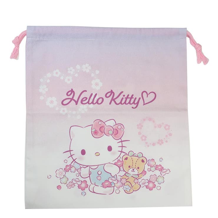 ハローキティ 巾着袋 巾着M | cinemacollection | 詳細画像1 