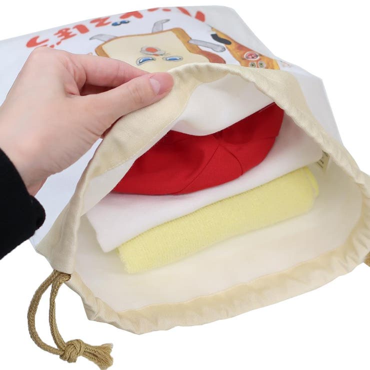 パンどろぼう 巾着袋 巾着L | cinemacollection | 詳細画像3 