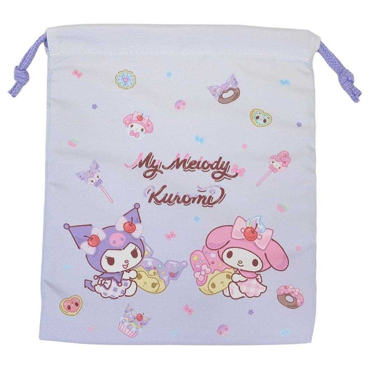 マイメロディ＆クロミ 巾着袋 巾着S | cinemacollection | 詳細画像1 
