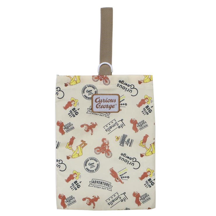 おさるのジョージ 靴用バッグ シューズバック | cinemacollection【KIDS】 | 詳細画像1 