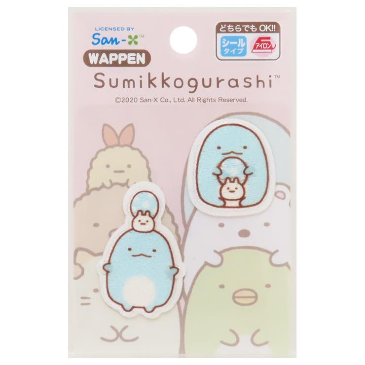 すみっコぐらし アイロンパッチシール ワッペン | cinemacollection | 詳細画像1 