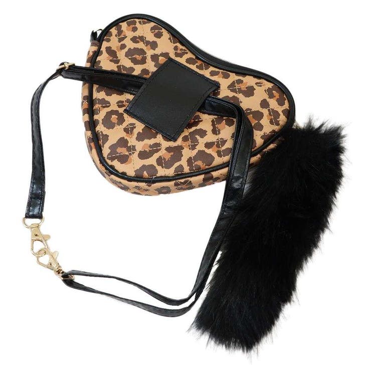 ハローキティ ショルダーバッグ しっぽファーつきハート型ポシェット | cinemacollection | 詳細画像2 