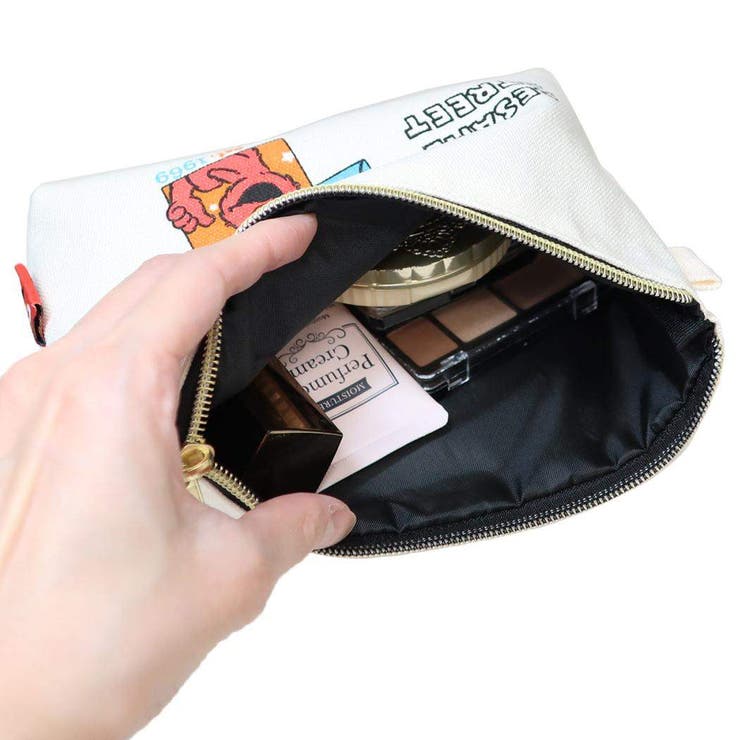 セサミストリート コスメポーチ 舟形ポーチ | cinemacollection | 詳細画像3 