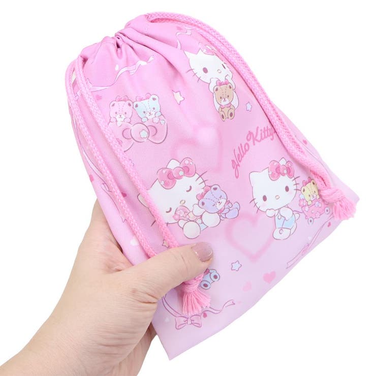 ハローキティ 巾着袋 きんちゃくポーチS | cinemacollection | 詳細画像2 