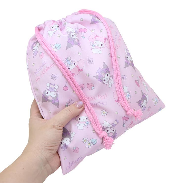 マイメロディ＆クロミ 巾着袋 きんちゃくポーチM | cinemacollection | 詳細画像2 