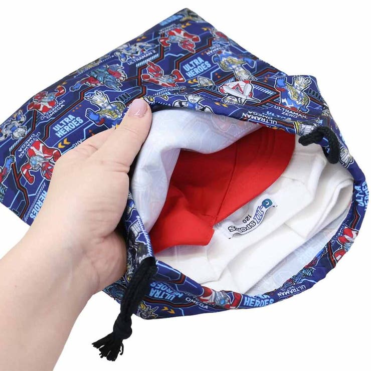 ウルトラヒーローズ 巾着袋 きんちゃくポーチM | cinemacollection | 詳細画像3 