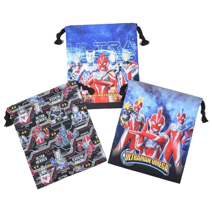 ウルトラヒーローズ 巾着袋 きんちゃくポーチS | cinemacollection | 詳細画像1 