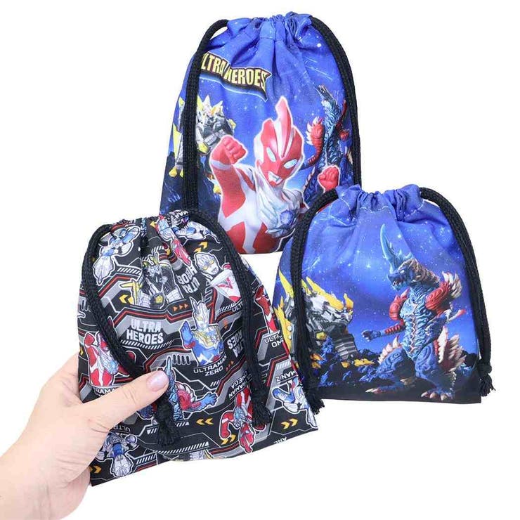 ウルトラヒーローズ 巾着袋 きんちゃくポーチS[品番：BREW0208220