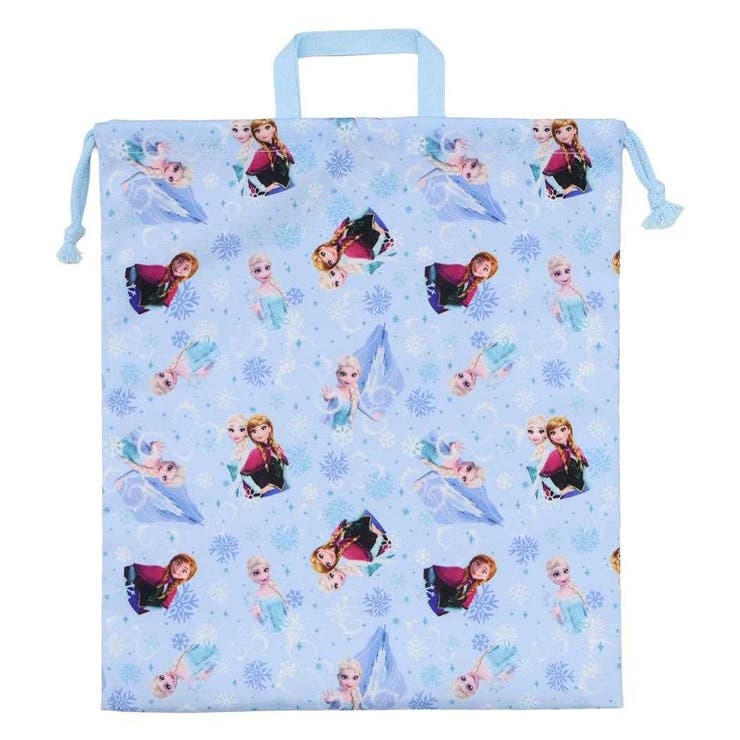 アナと雪の女王 巾着袋 きんちゃくポーチL | cinemacollection | 詳細画像1 