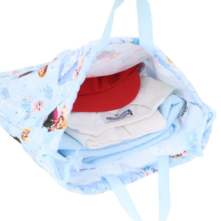 アナと雪の女王 巾着袋 きんちゃくポーチL | cinemacollection | 詳細画像3 