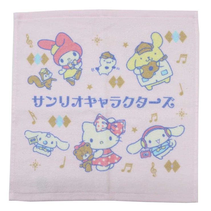 サンリオキャラクターズ ハンドタオル プリントウォッシュタオル | cinemacollection | 詳細画像1 