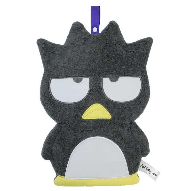 バッドばつ丸 ループ付きダイカットタオル キャラふきタオル | cinemacollection | 詳細画像1 