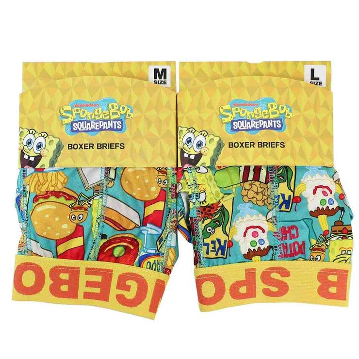 スポンジボブ 男性用下着 転写ボクサーブリーフ | cinemacollection | 詳細画像4 