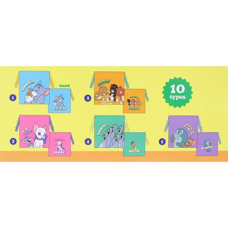 トムとジェリー 巾着袋 トレーディングミニ巾着 | cinemacollection | 詳細画像2 