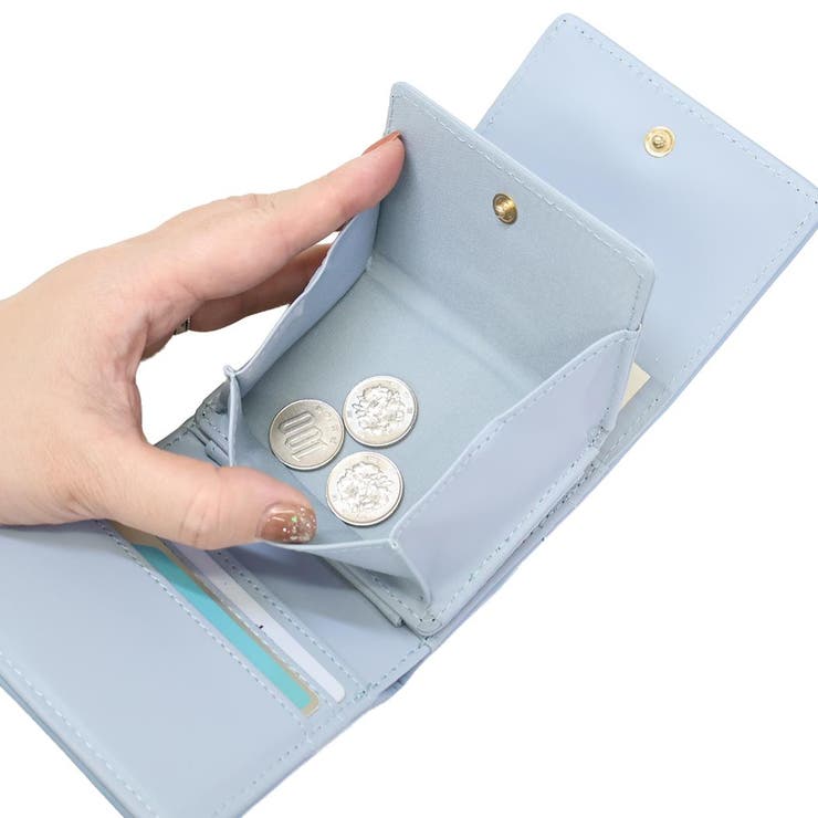 スヌーピー ミニウォレット 三つ折りBOX財布 | cinemacollection | 詳細画像6 