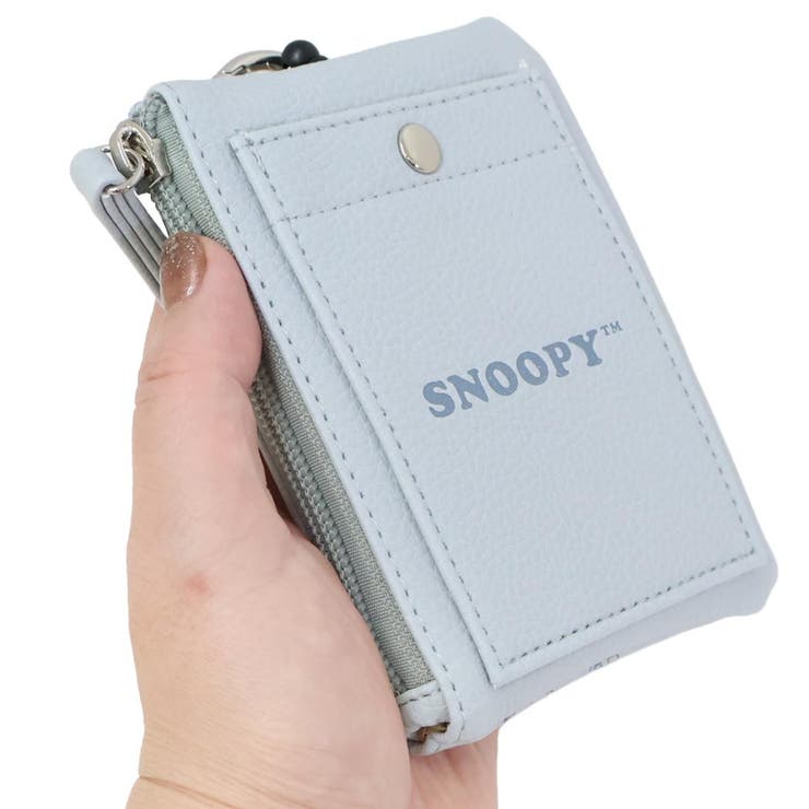 スヌーピー 小銭入れ＆定期入れ リール付きパスポーチ | cinemacollection | 詳細画像2 