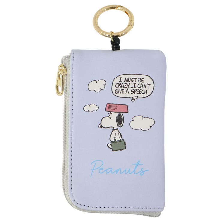 スヌーピー キーケース＆定期入れ リール付きキー＆パスポーチ | cinemacollection | 詳細画像1 