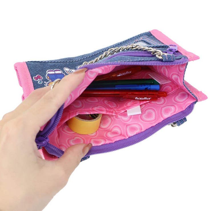 ハローキティ ペンケース デニムマルチポーチ | cinemacollection | 詳細画像3 