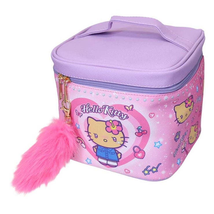 ハローキティ コスメポーチ ミラー付きバニティポーチ | cinemacollection | 詳細画像1 
