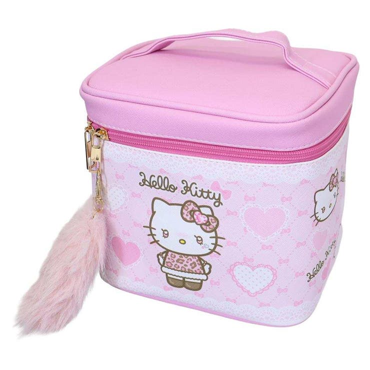 ハローキティ コスメポーチ ミラー付きバニティポーチ | cinemacollection | 詳細画像1 