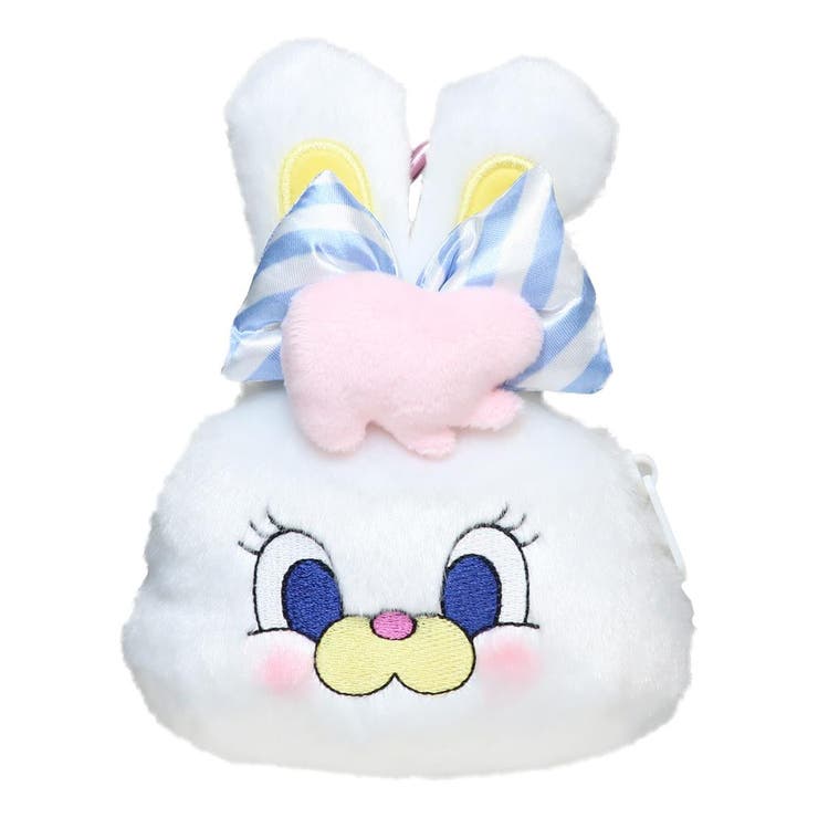 MOMOREI ミニポーチ カラビナ付きぬいぐるみファスナーマスコット | cinemacollection | 詳細画像1 