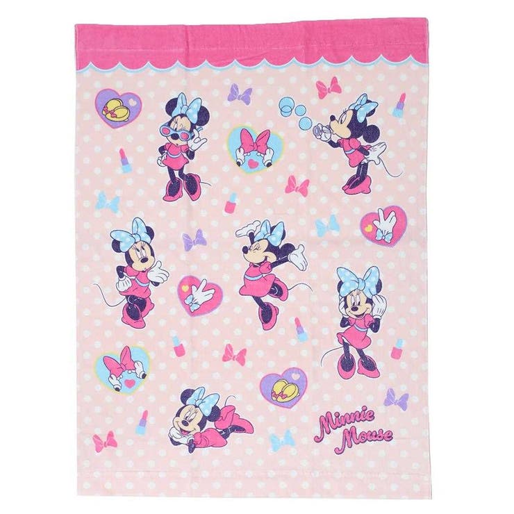 ミニーマウス キッズタオルケット マルチタオル | cinemacollection【KIDS】 | 詳細画像1 