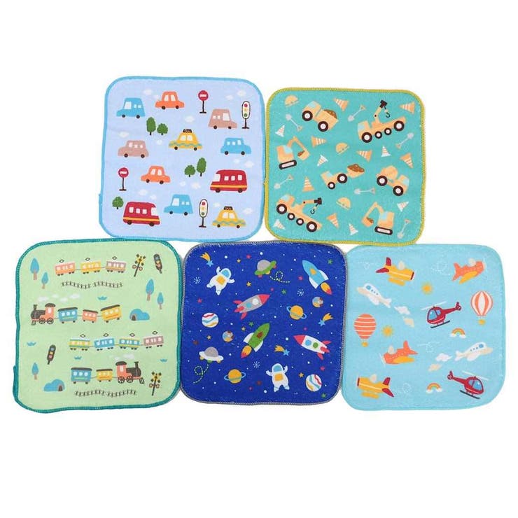 ハンカチタオル プチタオル5枚組 ビバイクル | cinemacollection | 詳細画像1 