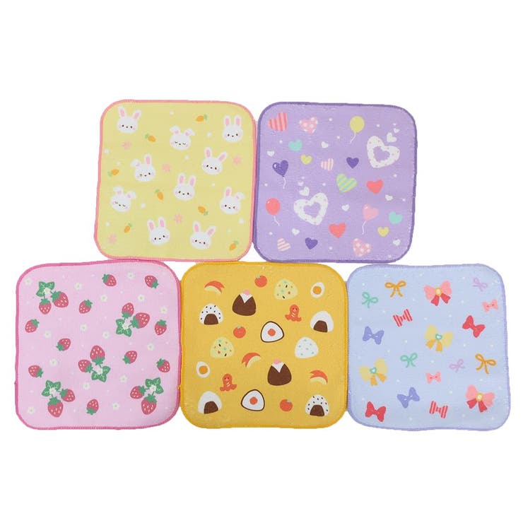 ハンカチタオル プチタオル5枚組 リリーブ | cinemacollection | 詳細画像1 