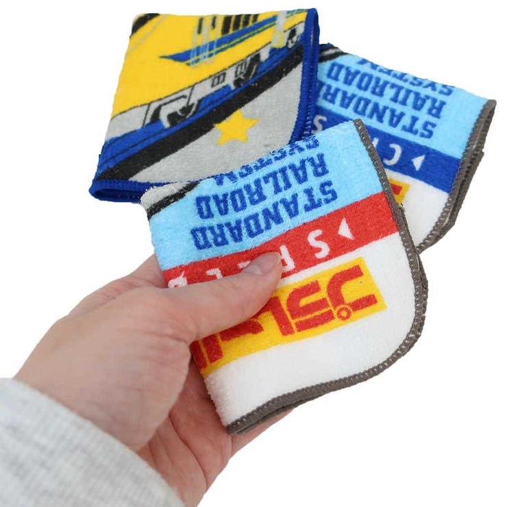 プラレール ハンカチタオル プチタオル3枚組 | cinemacollection | 詳細画像3 