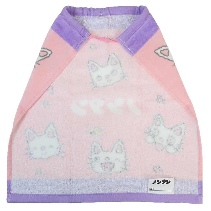 ノンタン ゴム＆ボタン付きキッズおてふきタオル おりこうタオル | cinemacollection | 詳細画像2 