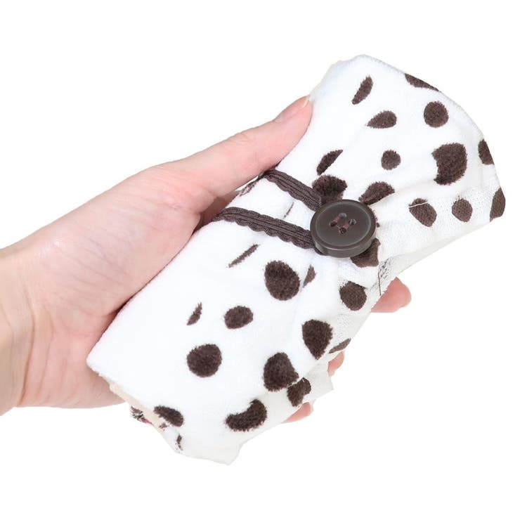 101匹わんちゃん ゴム＆ボタン付きキッズおてふきタオル おりこうタオル | cinemacollection | 詳細画像4 