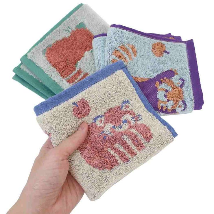 ミニタオル タオルチーフ レッサー 日繊 汗拭きタオル かわいい グッズ  | cinemacollection | 詳細画像3 