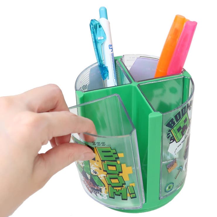 マインクラフト 回転ペン立て 回るペンスタンド | cinemacollection | 詳細画像2 